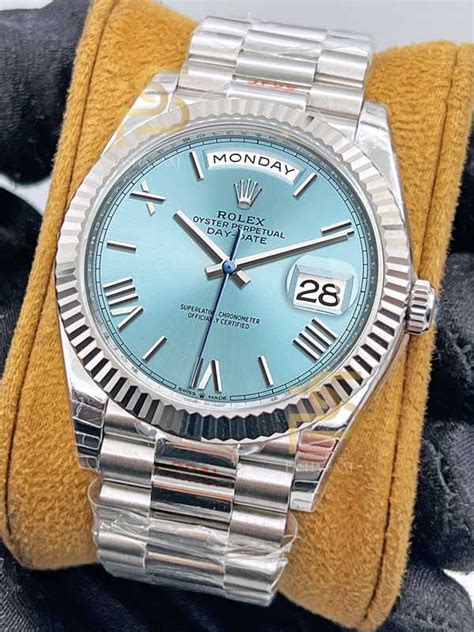 rolex day date blue|rolex day date price list.